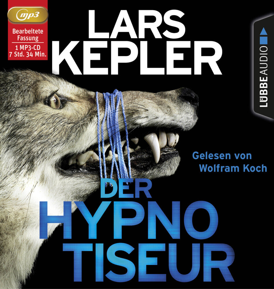 Der Hypnotiseur, 1 Audio-CD, 1 MP3 (Lars Kepler)
