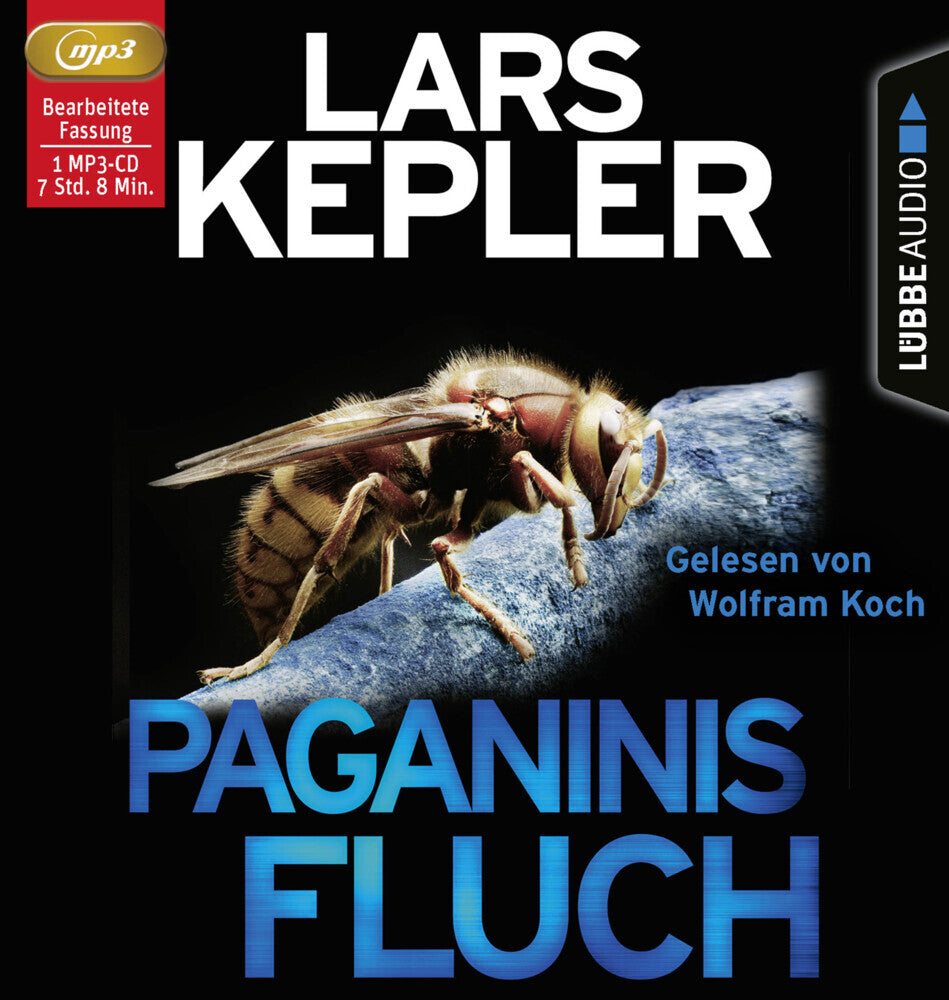 Paganinis Fluch, 1 Audio-CD, 1 MP3 (Lars Kepler)