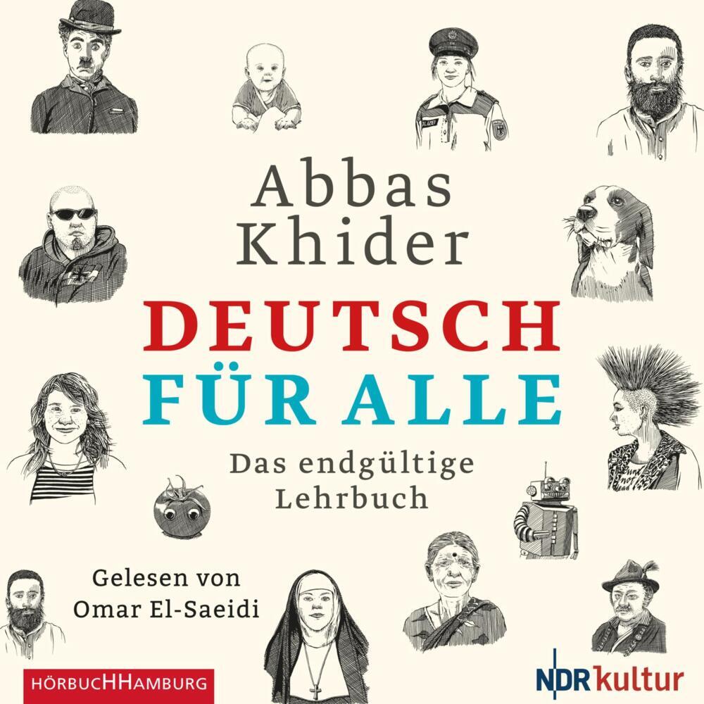 Deutsch für alle, 2 Audio-CD (Abbas Khider)