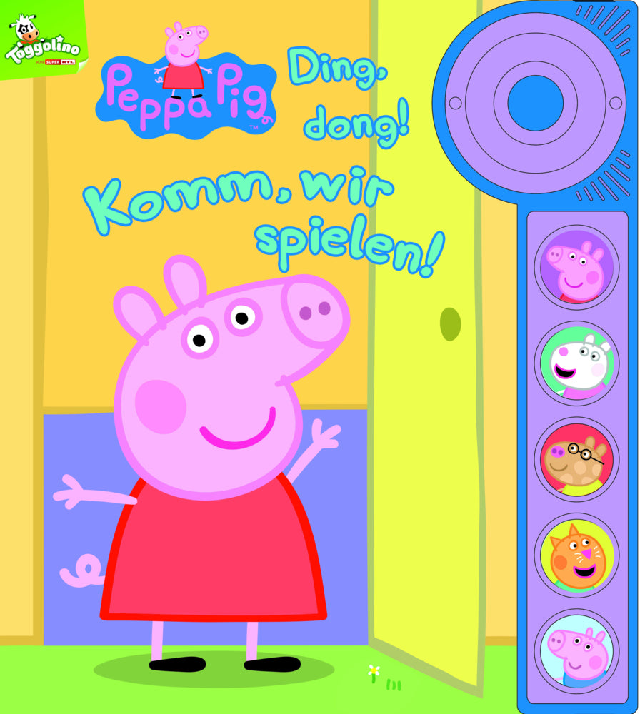 Peppa Pig - Ding, dong! Komm, wir spielen! - Soundbuch (Phoenix International Publications Germany Gmbh)