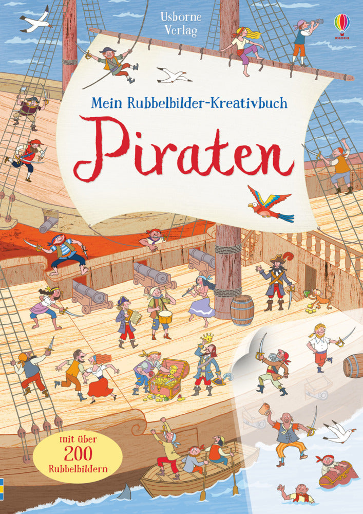 Mein Rubbelbilder-Kreativbuch: Piraten (Rob Lloyd Jones)
