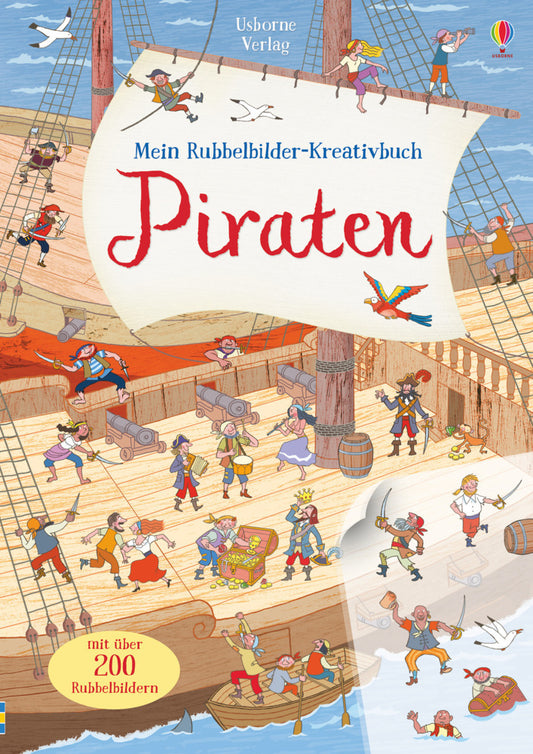 Mein Rubbelbilder-Kreativbuch: Piraten (Rob Lloyd Jones)