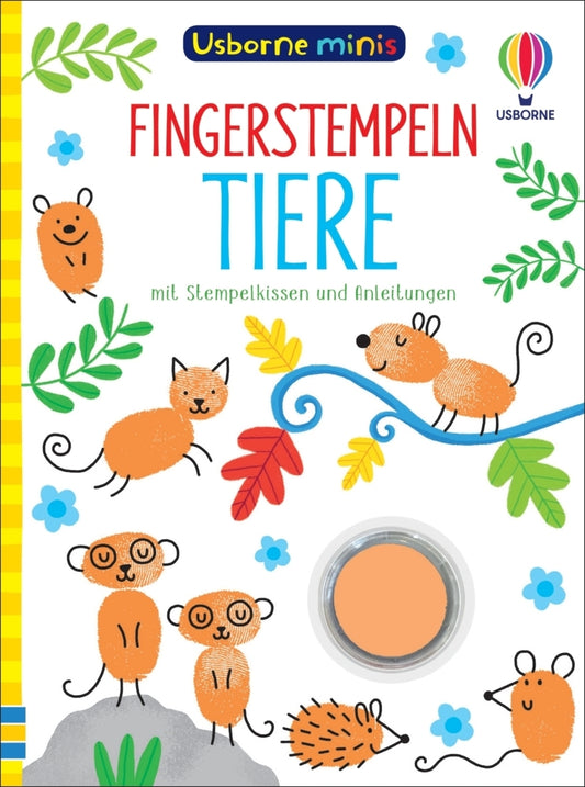 Usborne Minis - Fingerstempeln: Tiere (Sam Smith)