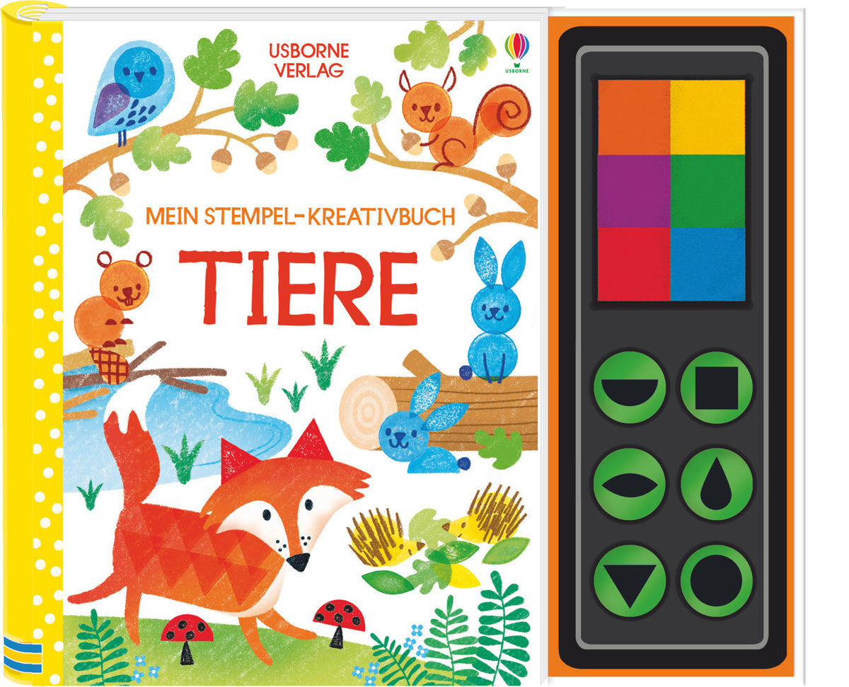 Mein Stempel-Kreativbuch: Tiere (Fiona Watt)