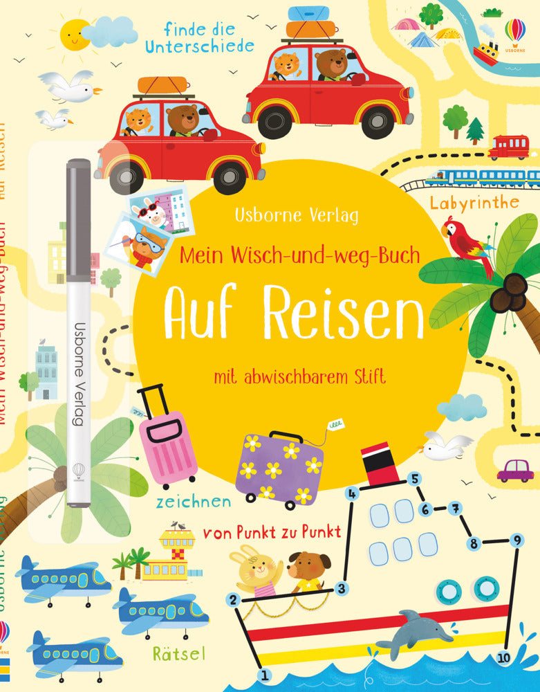 Mein Wisch-und-weg-Buch: Auf Reisen (Kirsteen Robson)