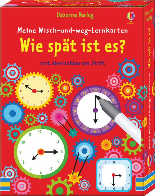 Meine Wisch-und-weg-Lernkarten: Wie spät ist es? (Kirsteen Robson)