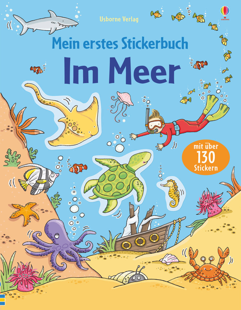 Mein erstes Stickerbuch: Im Meer (Jessica Greenwell)