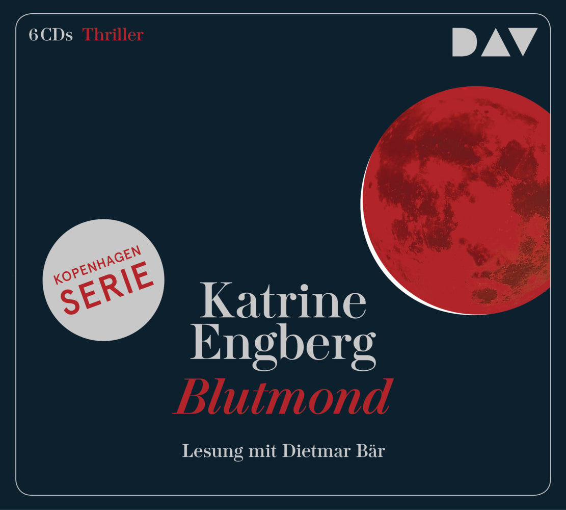 Blutmond. Ein Kopenhagen-Thriller, 6 Audio-CDs (Katrine Engberg)