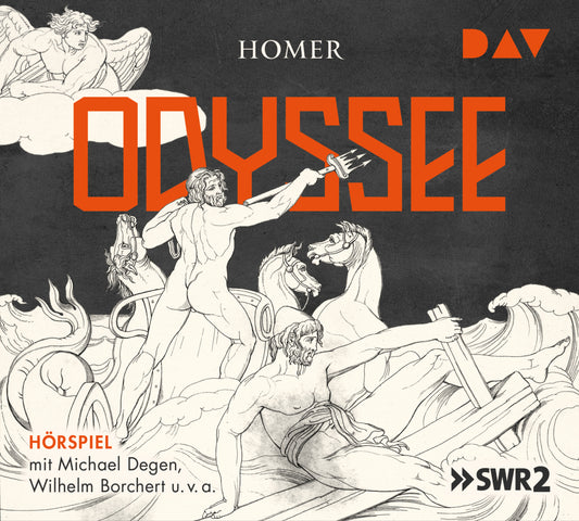 Odyssee, 4 Audio-CDs (Homer)
