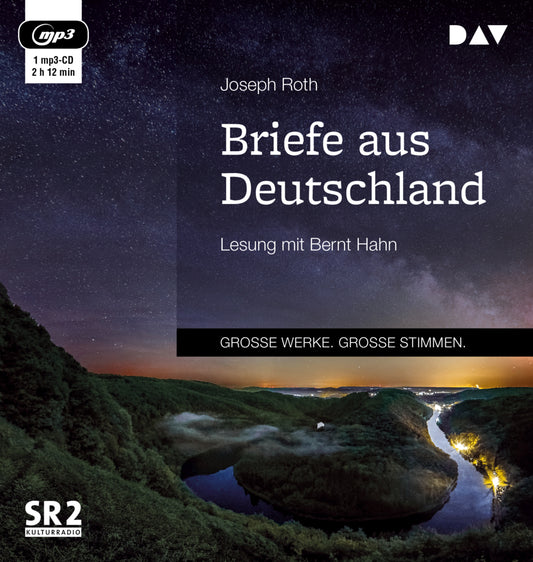 Briefe aus Deutschland, 1 Audio-CD, 1 MP3 (Joseph Roth)