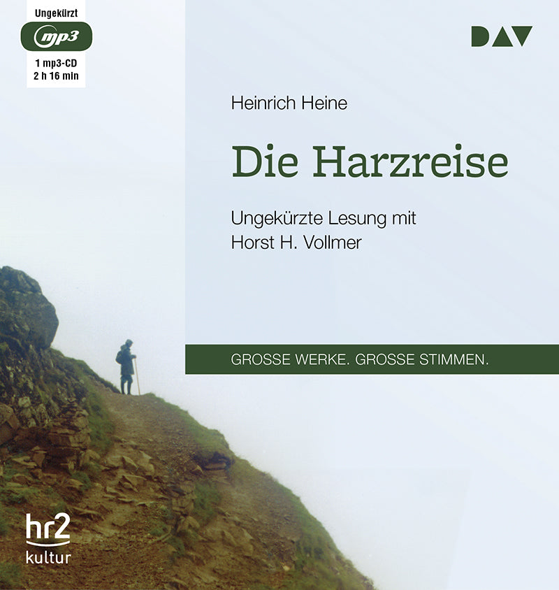Die Harzreise, 1 Audio-CD, 1 MP3 (Heinrich Heine)