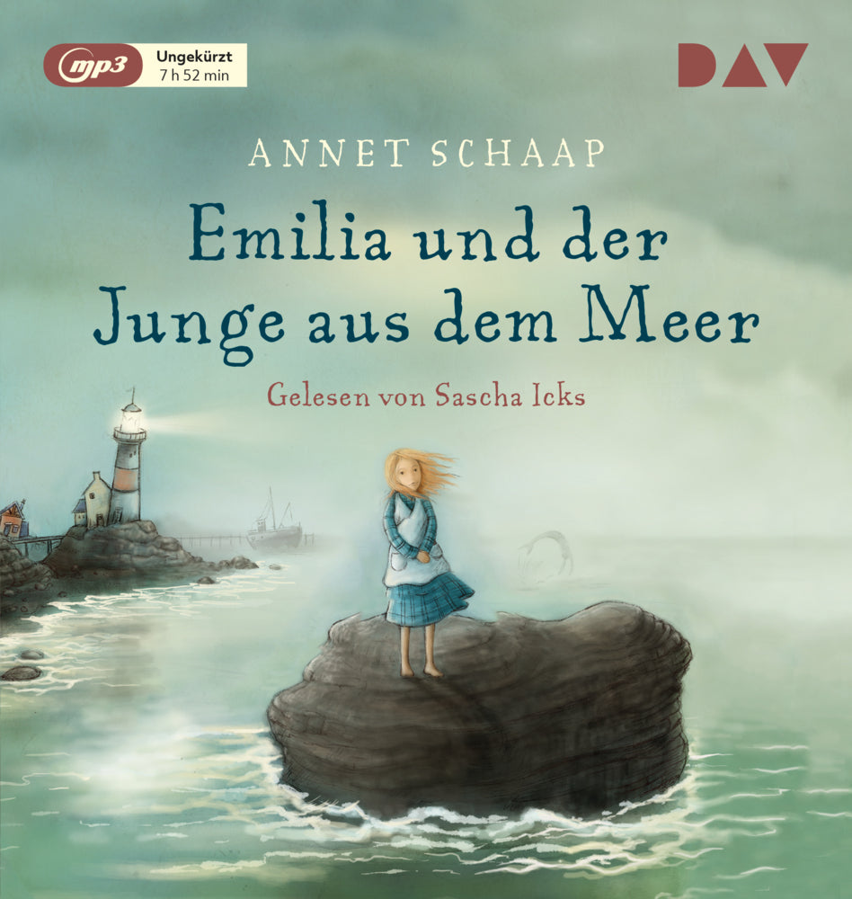 Emilia und der Junge aus dem Meer, 1 Audio-CD, 1 MP3 (Annet Schaap)