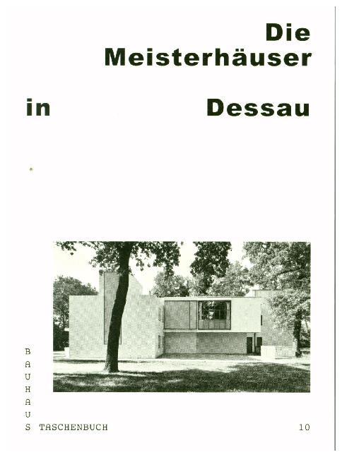Die Meisterhäuser in Dessau (Wolfgang Thöner)
