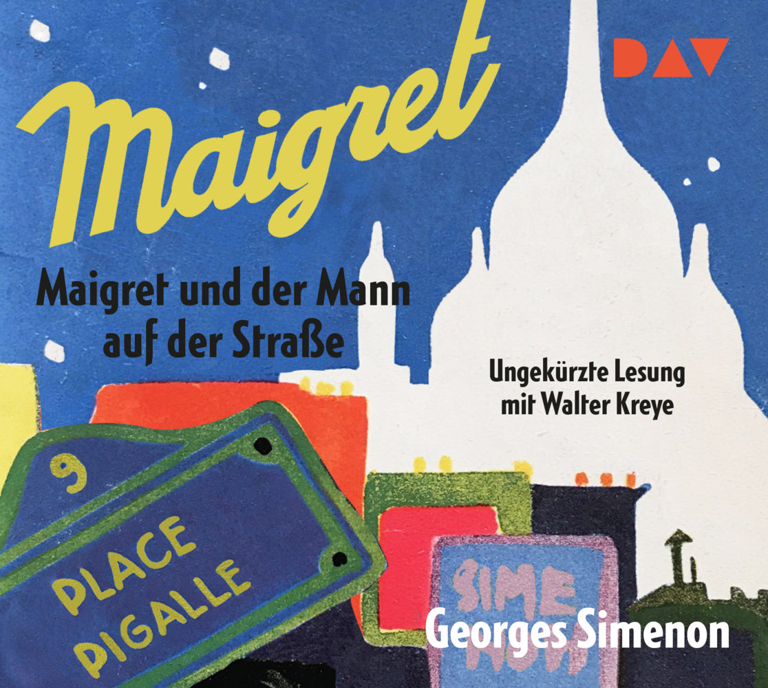 Maigret und der Mann auf der Straße, 2 Audio-CDs (Georges Simenon)