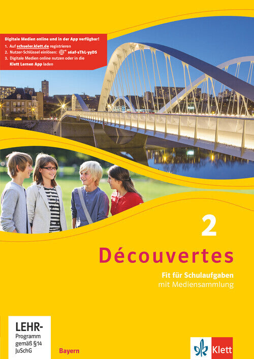 Découvertes 2. Ausgabe Bayern, m. 1 Beilage.Bd.2