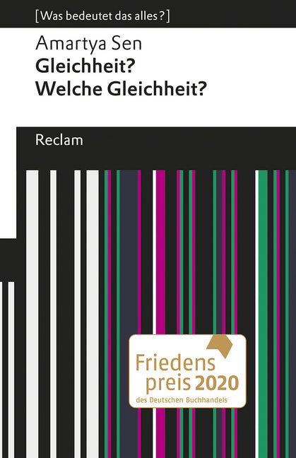 Gleichheit? Welche Gleichheit? (Amartya Sen)