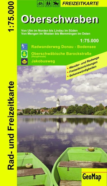 GeoMap Karte Oberschwaben - Wanderkarte