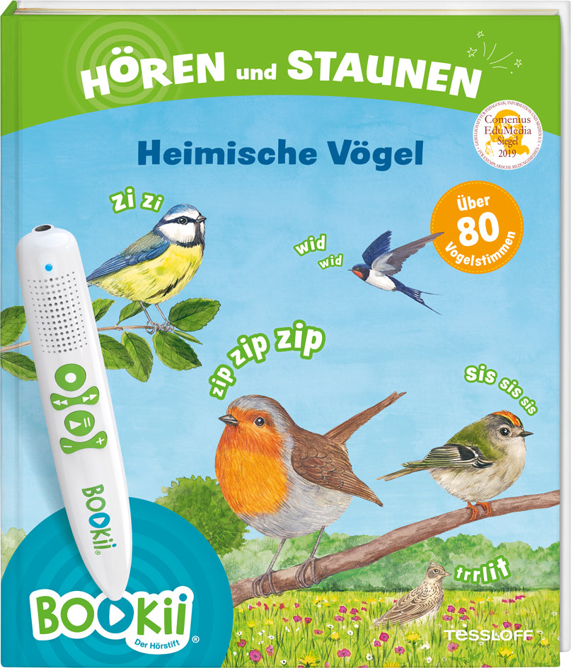 BOOKii - Hören und Staunen Heimische Vögel (Bärbel Oftring)