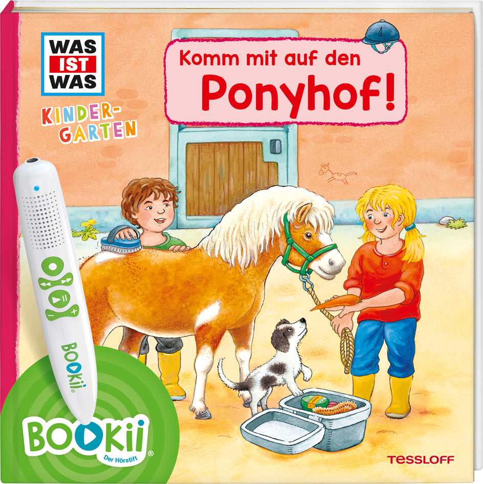 BOOKii - Was ist was Kindergarten - Komm mit auf den Ponyhof! (Sandra Noa)