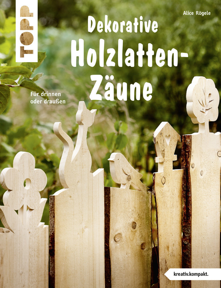 Dekorative Holzlatten-Zäune (Alice Rögele)