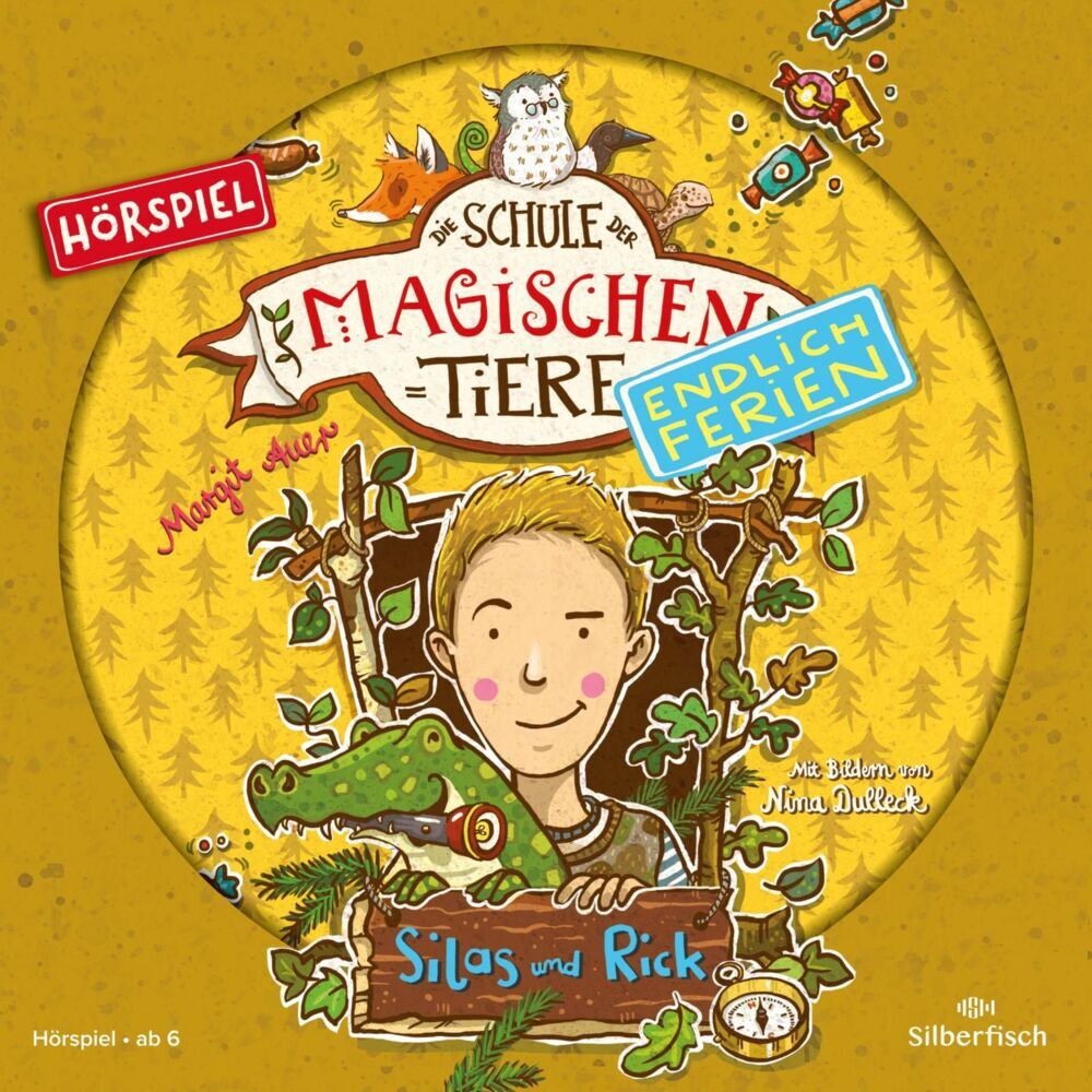 Silas und Rick - Das Hörspiel, 1 Audio-CD (Margit Auer)
