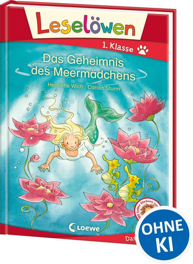 Leselöwen - Das Geheimnis des Meermädchens (Henriette Wich)