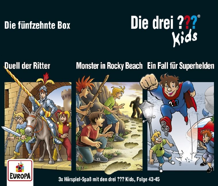 Die drei ??? Kids 3er Box.Box.15, 3 Audio-CDs
