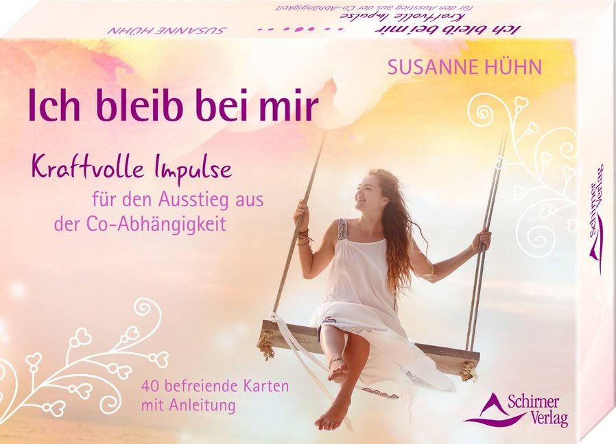 Ich bleib bei mir, 40 befreiende Karten mit Anleitung (Susanne Hühn)