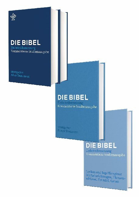 Die Bibel (Rev. Einheitsübersetzung 2017) - Stuttgarter Altes + Neues Testament + Lexikon, 4 Bde. (Michael Theobald)
