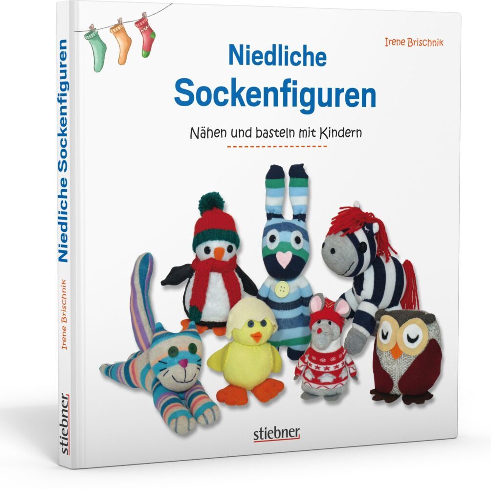 Niedliche Sockenfiguren (Irene Brischnik)