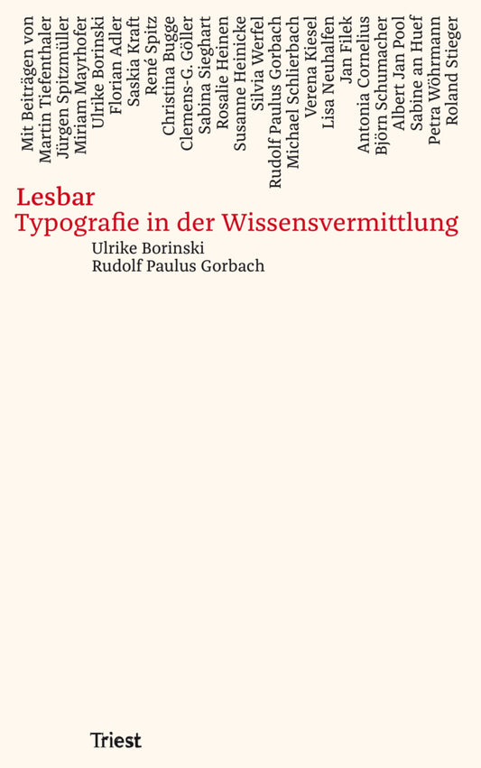 Lesbar (Rudolf P. Gorbach)