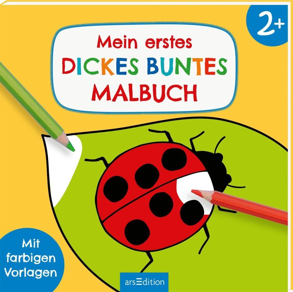 Mein erstes dickes buntes Malbuch