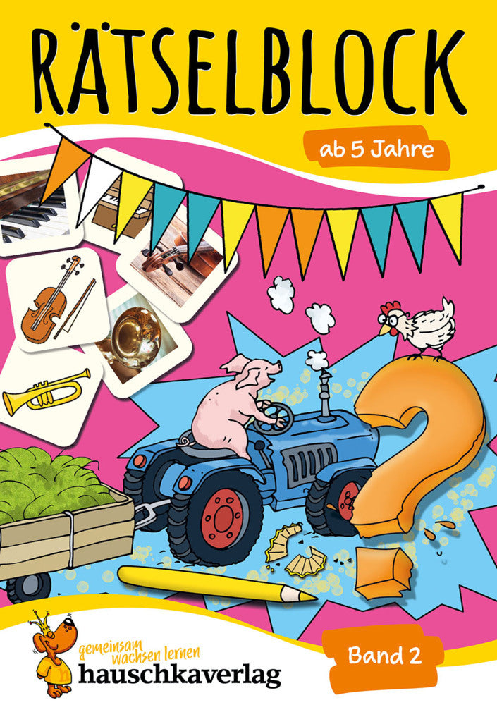 Rätselblock ab 5 Jahre - Band 2.Bd.2 (Ulrike Maier)