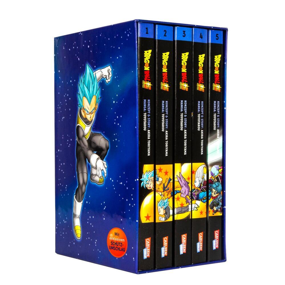 Dragon Ball Super Bände 1-5 im Sammelschuber mit Extra.Bd.1-5 (Akira Toriyama)