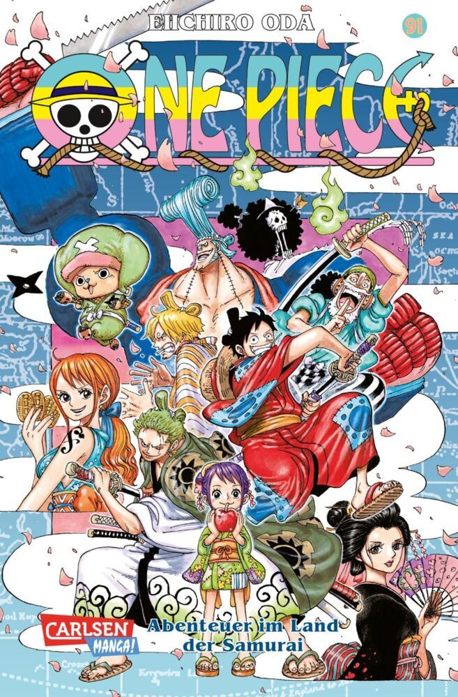 One Piece 91 . Abenteuer im Land der Samurai (Eiichiro Oda)