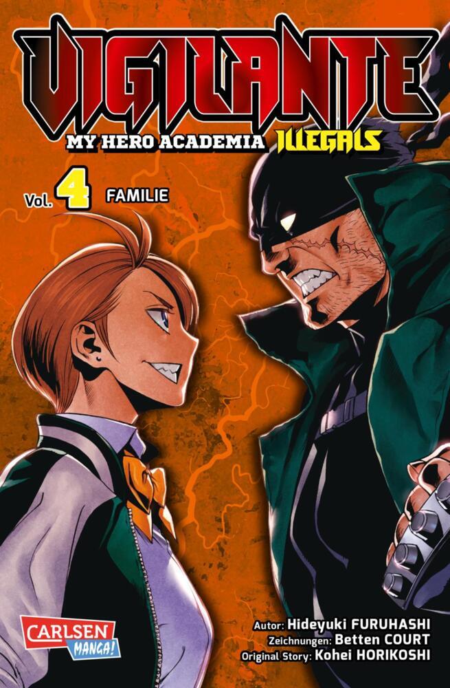Vigilante - My Hero Academia Illegals 4 (Kohei Horikoshi)