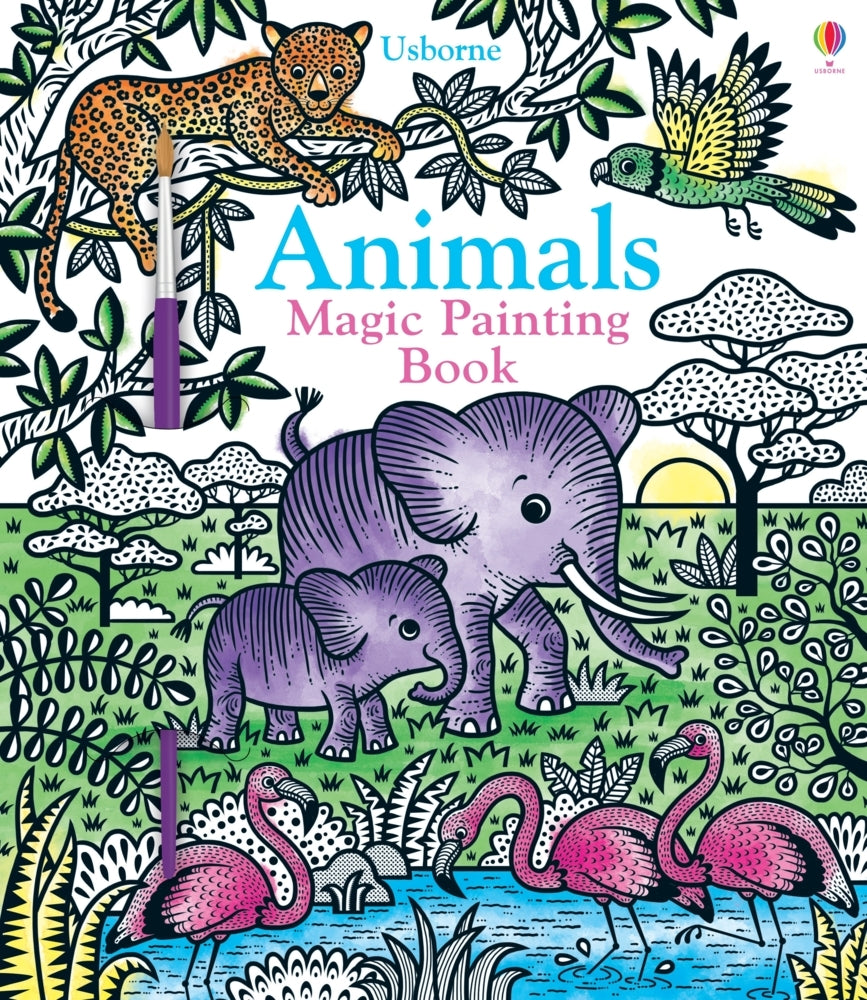 Animals Magic Painting Book (Sam Taplin)