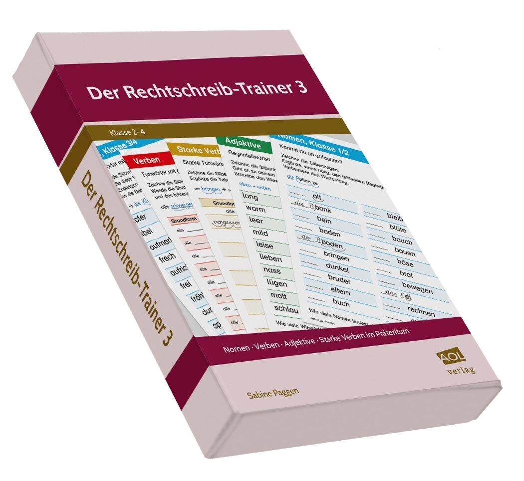 Der Rechtschreib-Trainer 3 (Sabine Paggen)