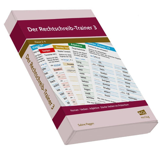 Der Rechtschreib-Trainer 3 (Sabine Paggen)