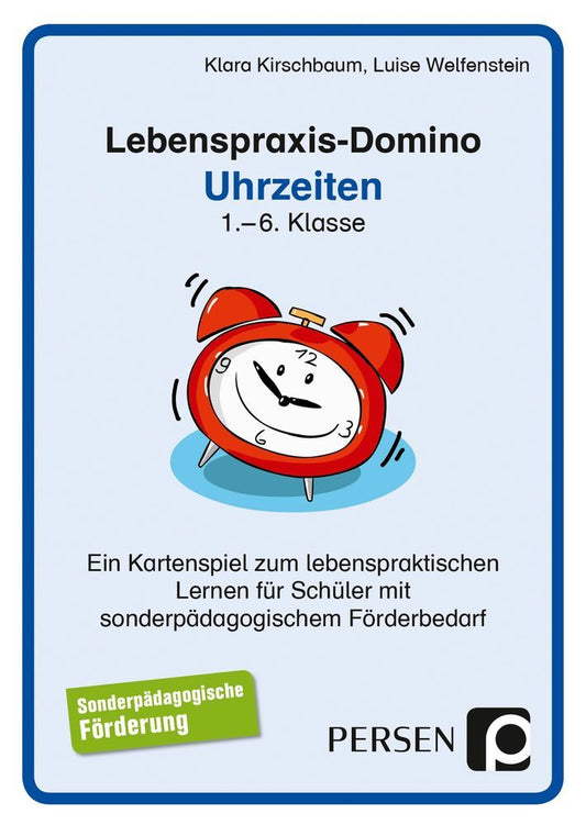 Lebenspraxis-Domino: Uhrzeiten (Kartenspiel) (Wiebke Heinemeier)