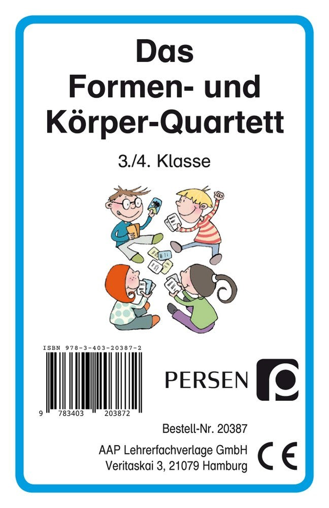 Das Formen- und Körper-Quartett (Kartenspiel) (Bernd Wehren)