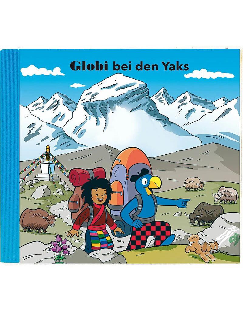 Globi bei den Yaks