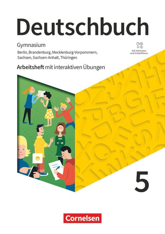 Deutschbuch Gymnasium - Berlin, Brandenburg, Mecklenburg-Vorpommern, Sachsen, Sachsen-Anhalt und Thüringen - Ausgabe 2019 - 5. Schuljahr (Birgit Patzelt)
