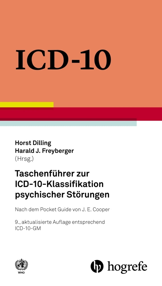 Taschenführer zur ICD-10-Klassifikation psychischer Störungen (Who - World Health Organization)