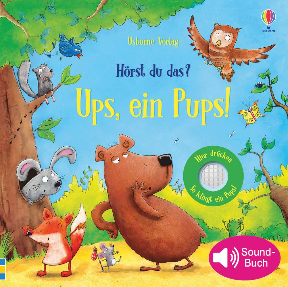 Hörst du das? Ups, ein Pups!, m. Soundeffekten (Sam Taplin)