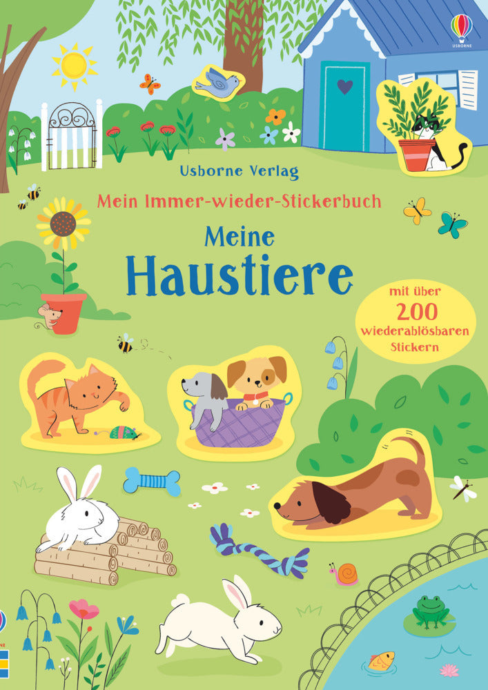 Mein Immer-wieder-Stickerbuch: Meine Haustiere (Hannah Watson)