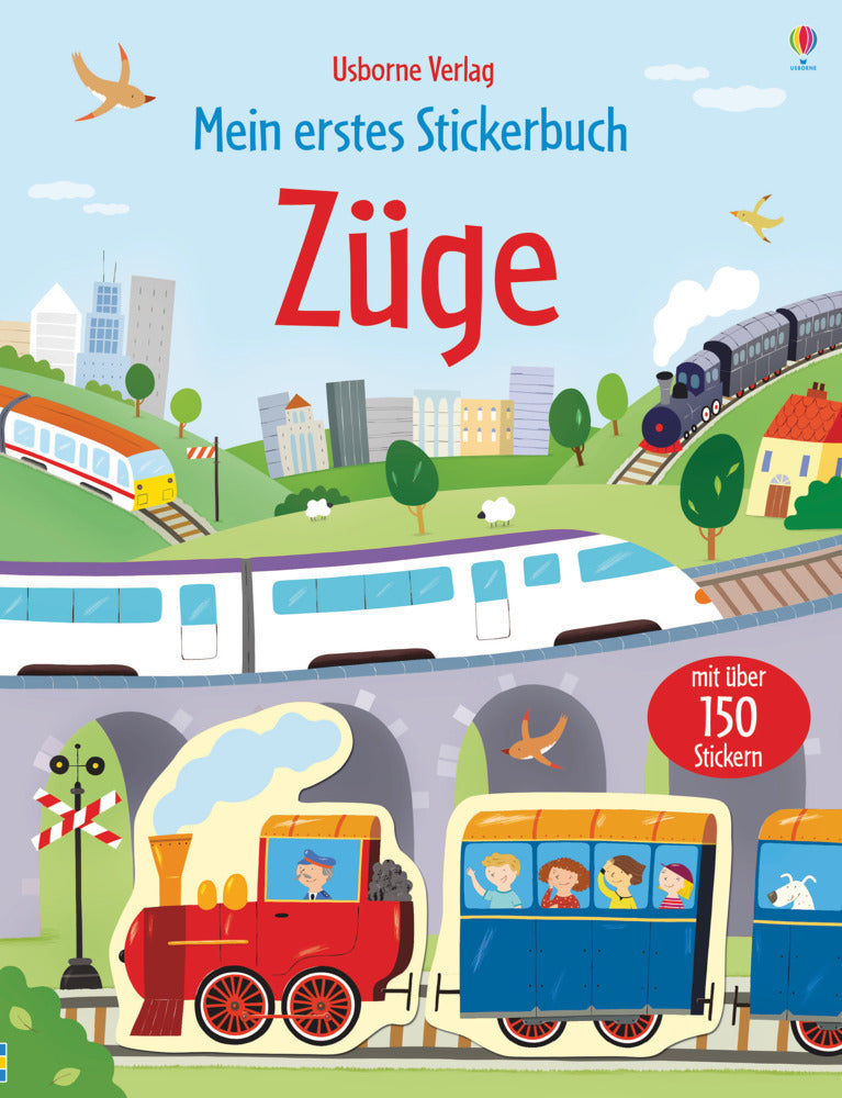 Mein erstes Stickerbuch: Züge (Sam Taplin)