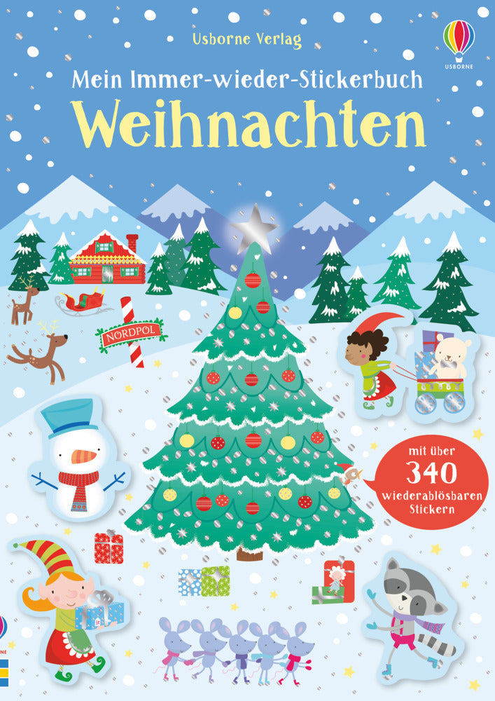 Mein Immer-wieder-Stickerbuch: Weihnachten (Kirsteen Robson)