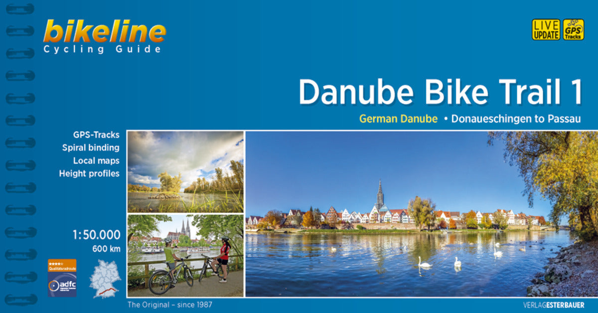 Bikeline Cycling Guide Danube Bike Trail.Pt.1