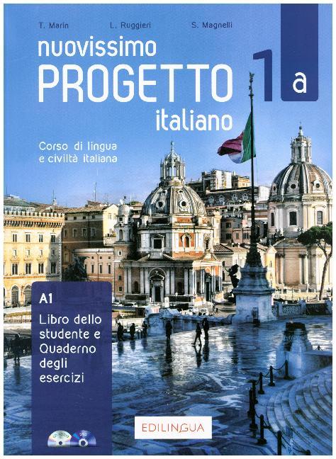 Nuovissimo Progetto Italiano 1 A (italiano) Lehr- und Arbeitsbuch mit DVD-Video und Audio-CD